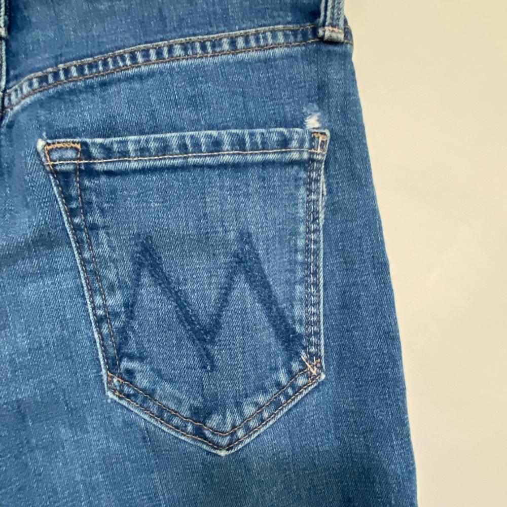 MOTHER The Tripper Ankle Fray Jeans in I Put A Spell On You Size 24 NWT - Picture 5 of 7